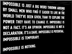 impossible